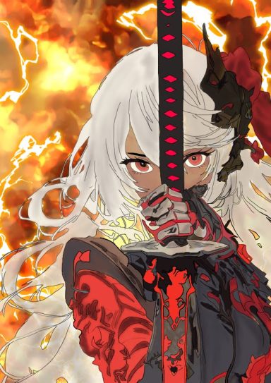 Dunkel Elfe – Digitale Kunst (Unikat, 1/1) 