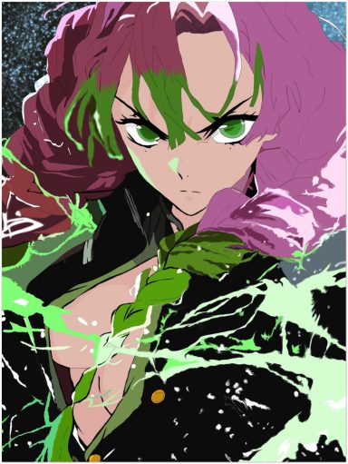 Mitsuri Premium Matte Paper Poster