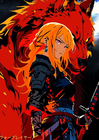 Fenris – Digitale Kunst (Unikat, 1/1) 